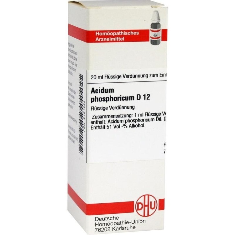 ACIDUM PHOSPHORICUM D 12 Dilution 20 ml