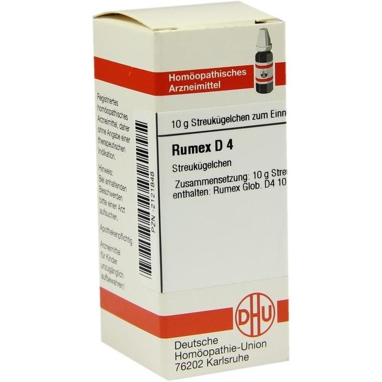 RUMEX D 4 Globuli 10 g