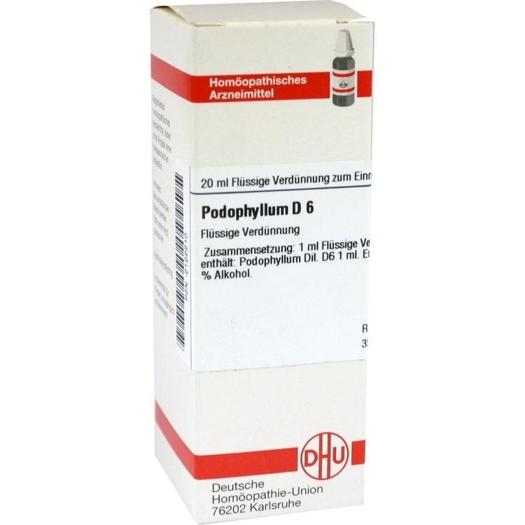 PODOPHYLLUM D 6 Dilution 20 ml