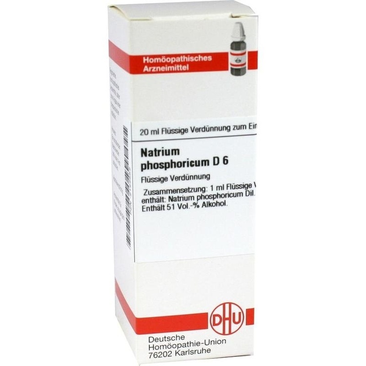 NATRIUM PHOSPHORICUM D 6 Dilution 20 ml