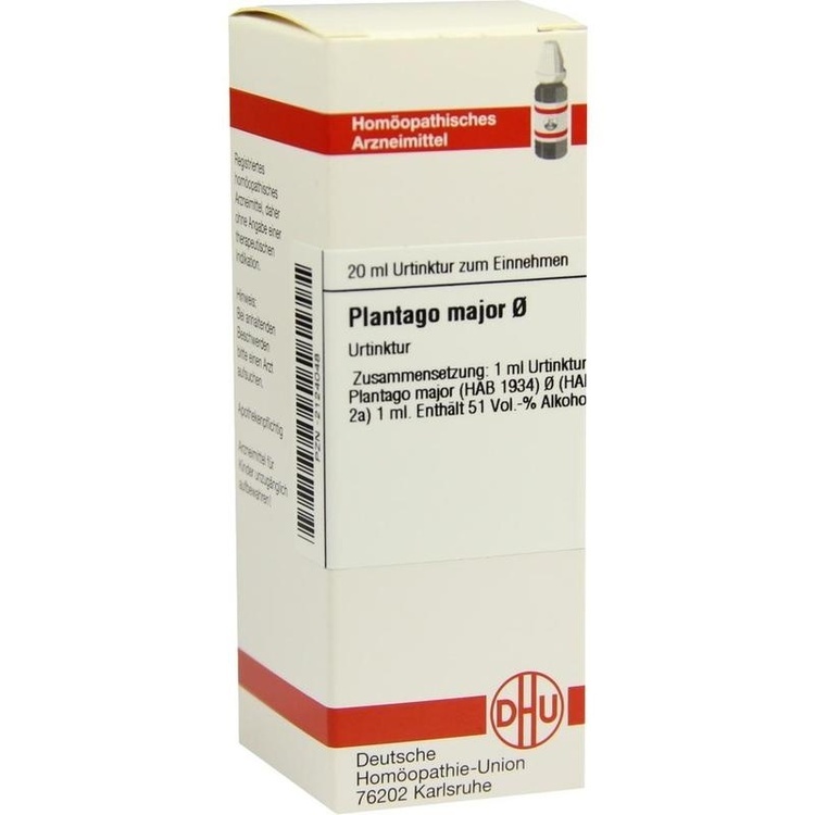 PLANTAGO MAJOR Urtinktur 20 ml