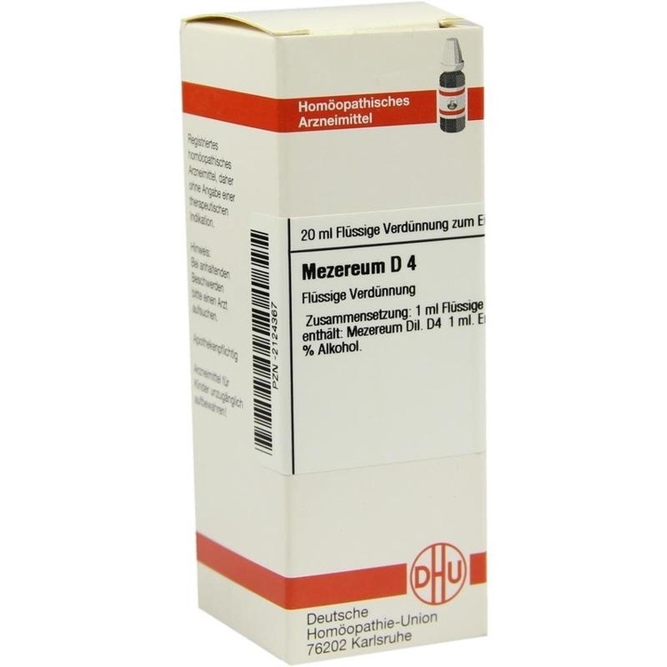 MEZEREUM D 4 Dilution 20 ml