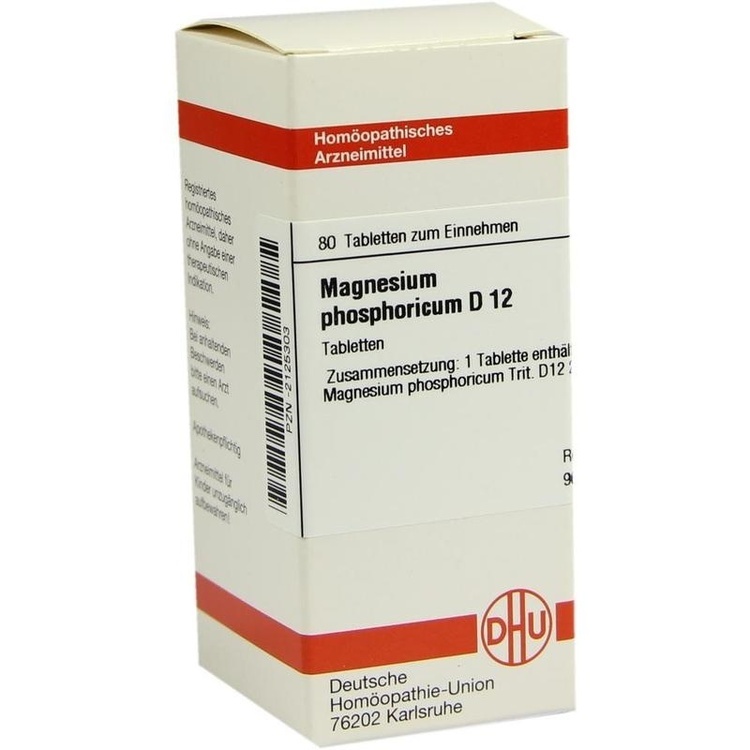 MAGNESIUM PHOSPHORICUM D 12 Tabletten 80 St