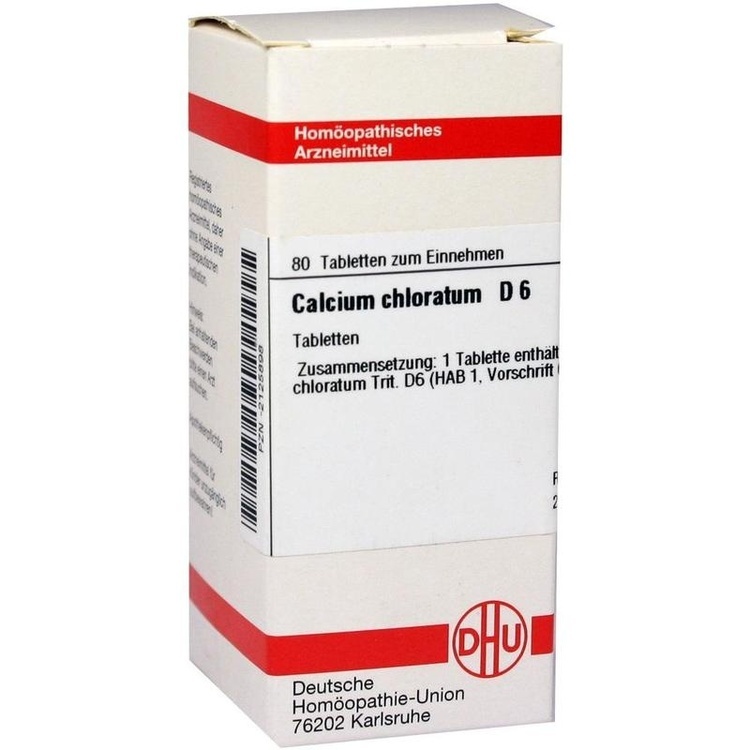 CALCIUM CHLORATUM D 6 Tabletten 80 St