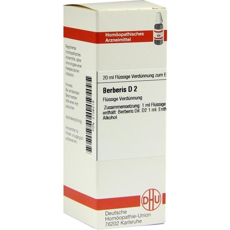 BERBERIS D 2 Dilution 20 ml