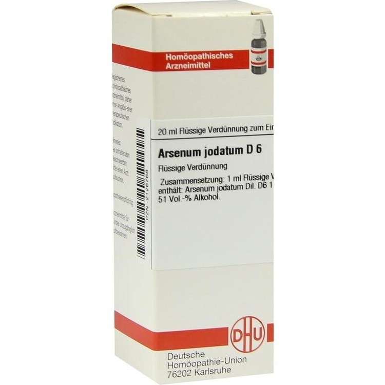 ARSENUM JODATUM D 6 Dilution 20 ml