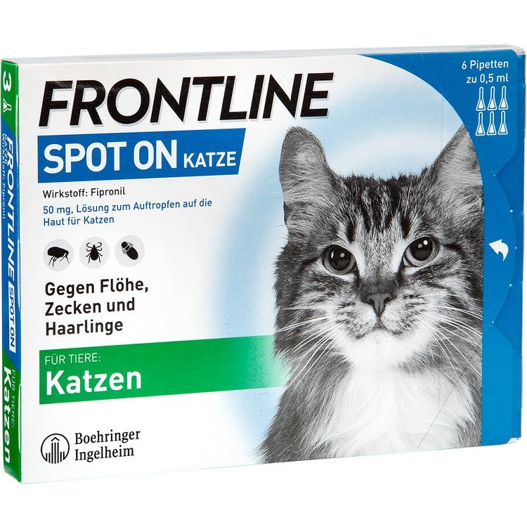 FRONTLINE Spot on K Lösung f.Katzen 6 St