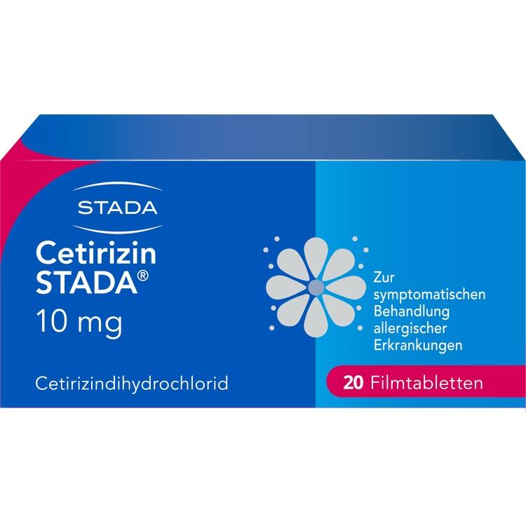 CETIRIZIN STADA 10 mg Filmtabletten 20 St