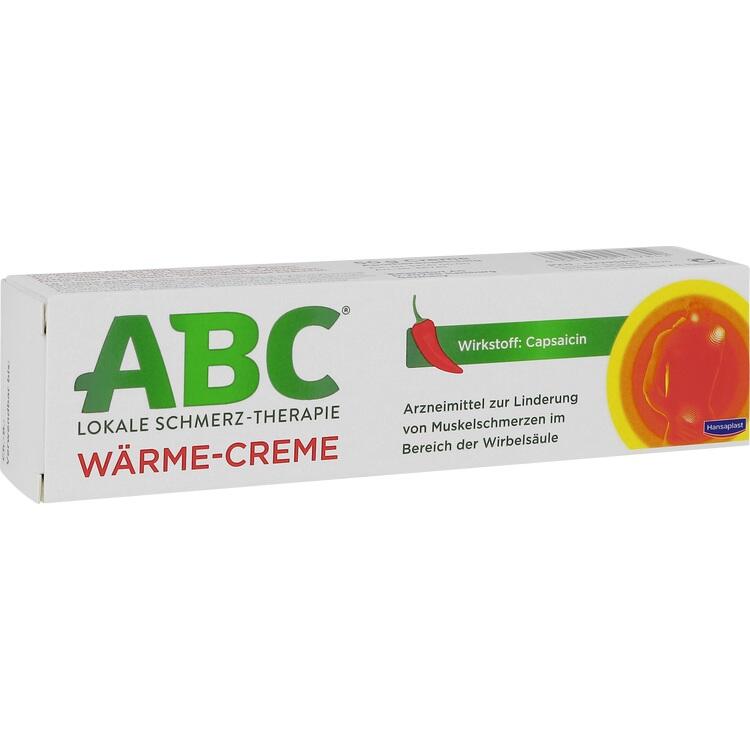 ABC Wärme-Creme Capsicum Hansaplast med 50 g
