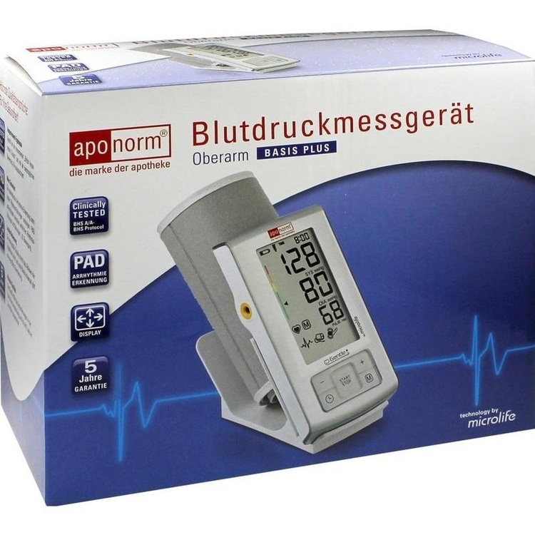 APONORM Blutdruckmessgerät Basis Plus Oberarm 1 St