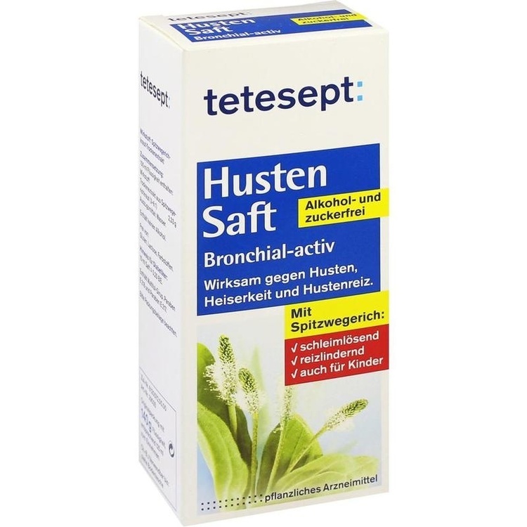 TETESEPT Hustensaft alkohol- und zuckerfrei 140 g