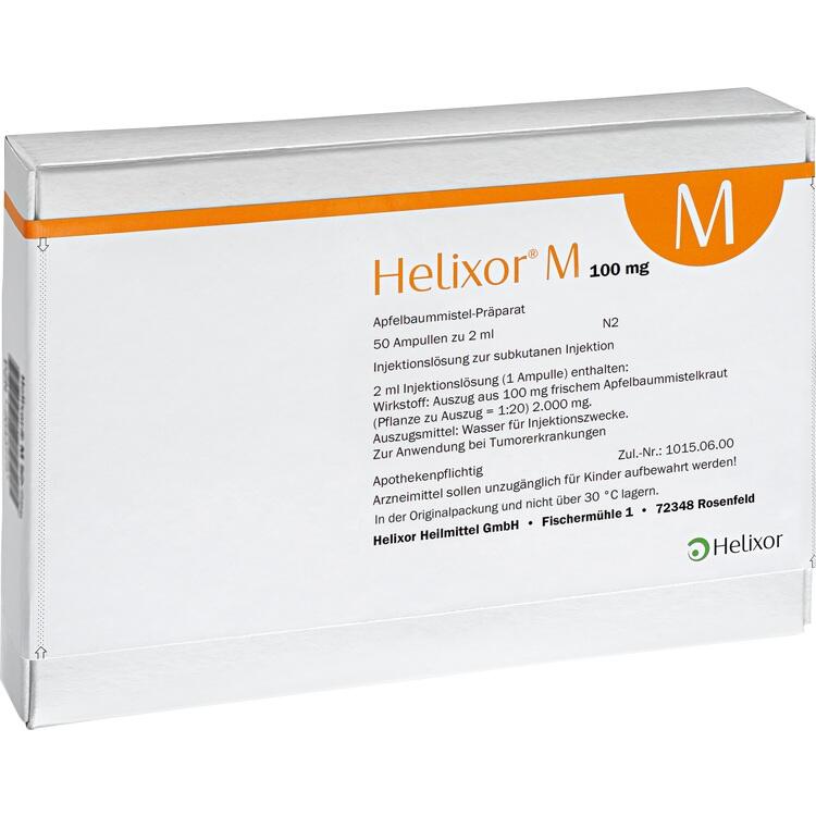 HELIXOR M Ampullen 100 mg 50 St