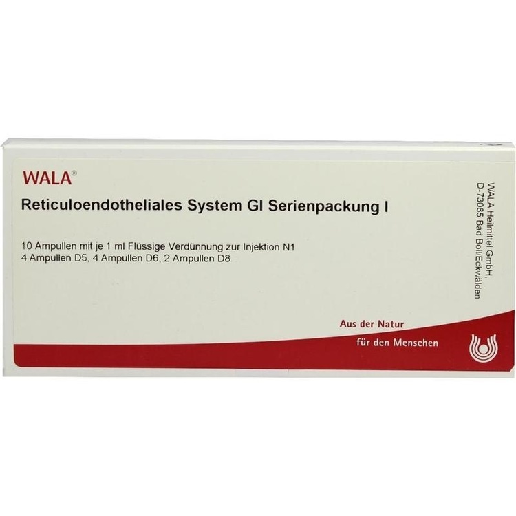 RETICULOENDOTHELIALES System GL Serienpack.1 Amp. 10X1 ml