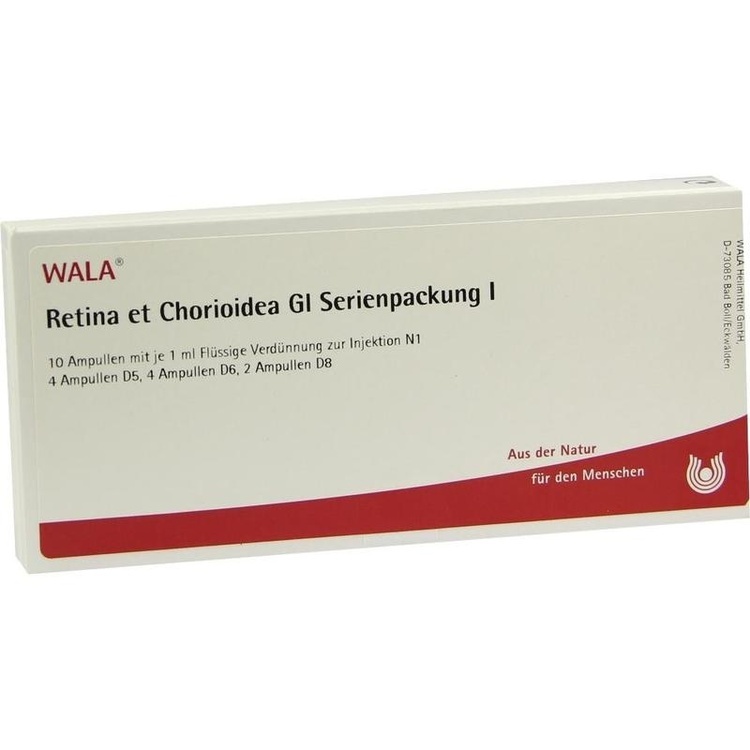 RETINA ET Chorioidea GL Serienpackung 1 Ampullen 10X1 ml