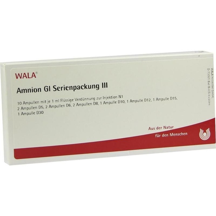 AMNION GL Serienpackung 3 Ampullen 10X1 ml