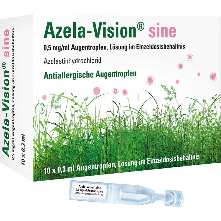 AZELA-Vision sine 0,5 mg/ml Augentr.i.Einzeldosis. 10X0.3 ml