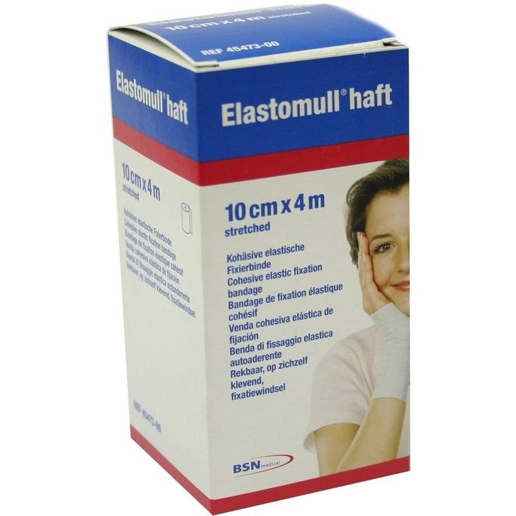 ELASTOMULL haft 10 cmx4 m Fixierbinde 1 St