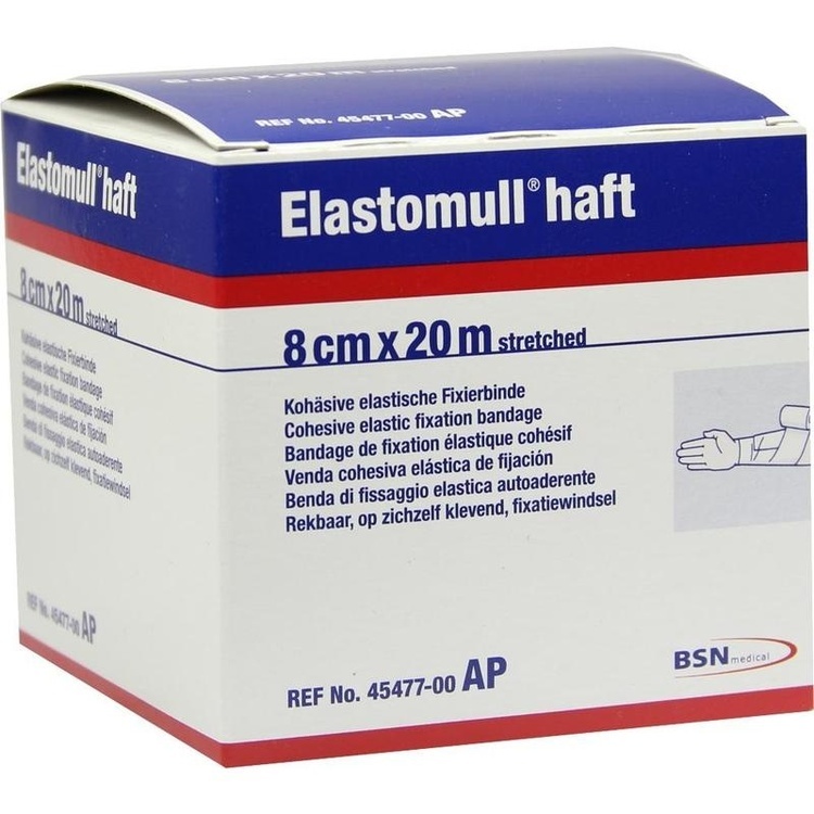 ELASTOMULL haft 8 cmx20 m Fixierbinde 1 St