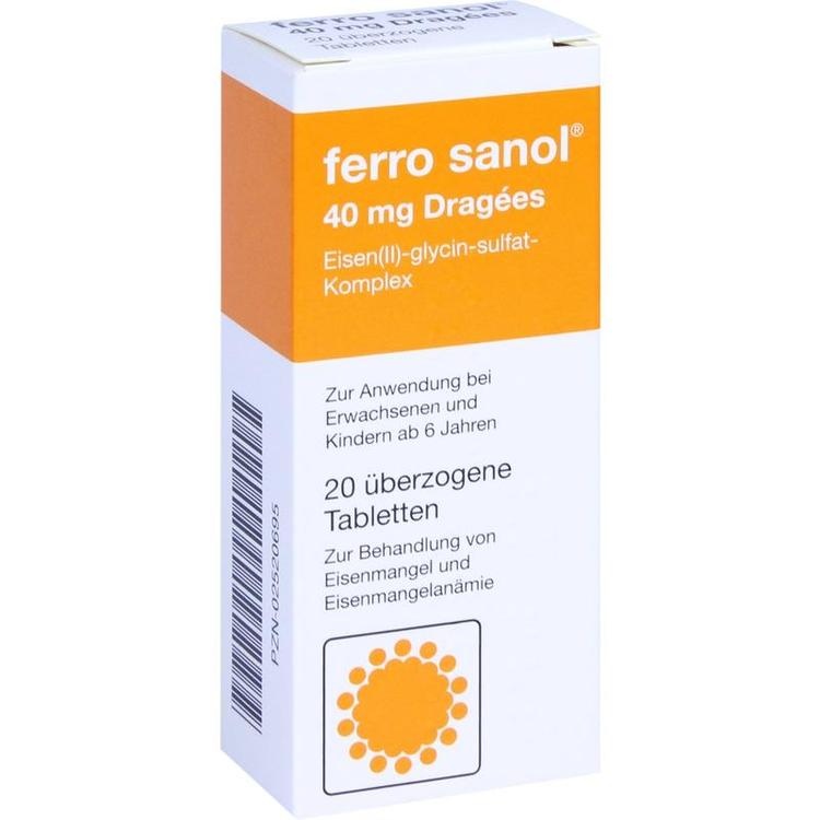 FERRO SANOL überzogene Tabletten 20 St