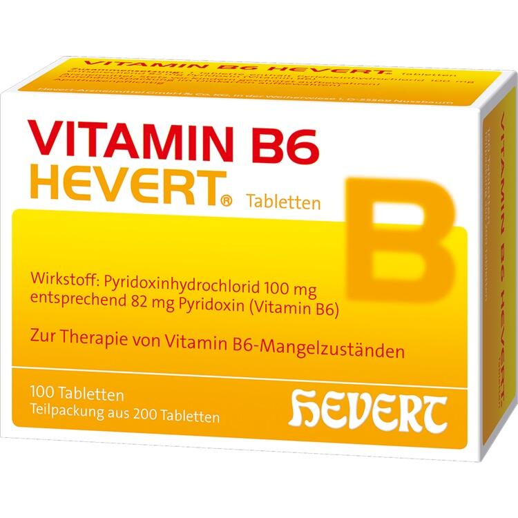 VITAMIN B6 HEVERT Tabletten 200 St