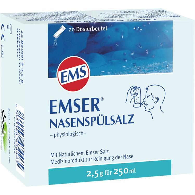 EMSER Nasenspülsalz physiologisch Btl. 20 St