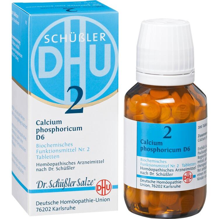 BIOCHEMIE DHU 2 Calcium phosphoricum D 6 Tabletten 200 St