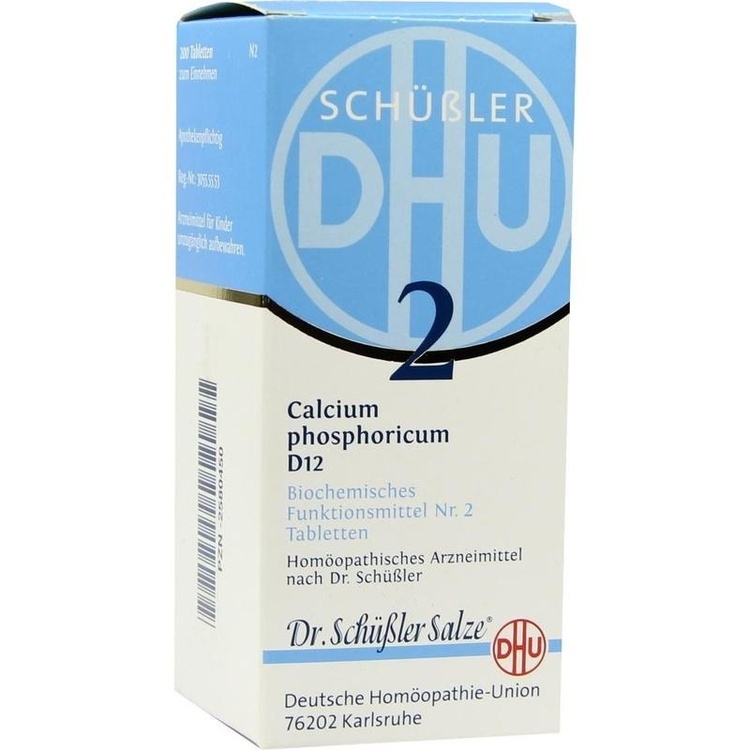 BIOCHEMIE DHU 2 Calcium phosphoricum D 12 Tabl. 200 St