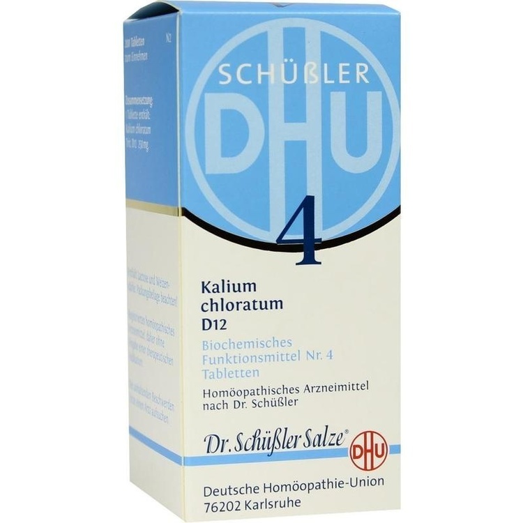 BIOCHEMIE DHU 4 Kalium chloratum D 12 Tabletten 200 St