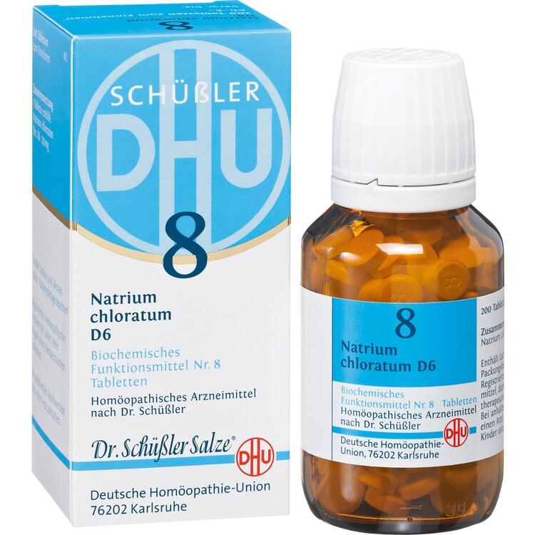 BIOCHEMIE DHU 8 Natrium chloratum D 6 Tabletten 200 St