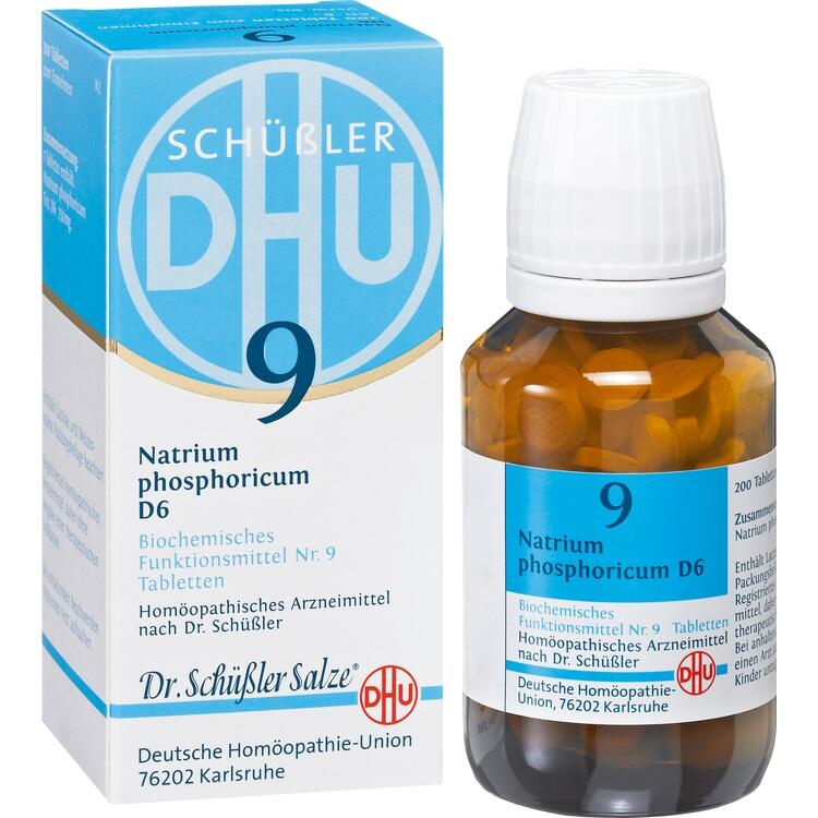 BIOCHEMIE DHU 9 Natrium phosphoricum D 6 Tabletten 200 St