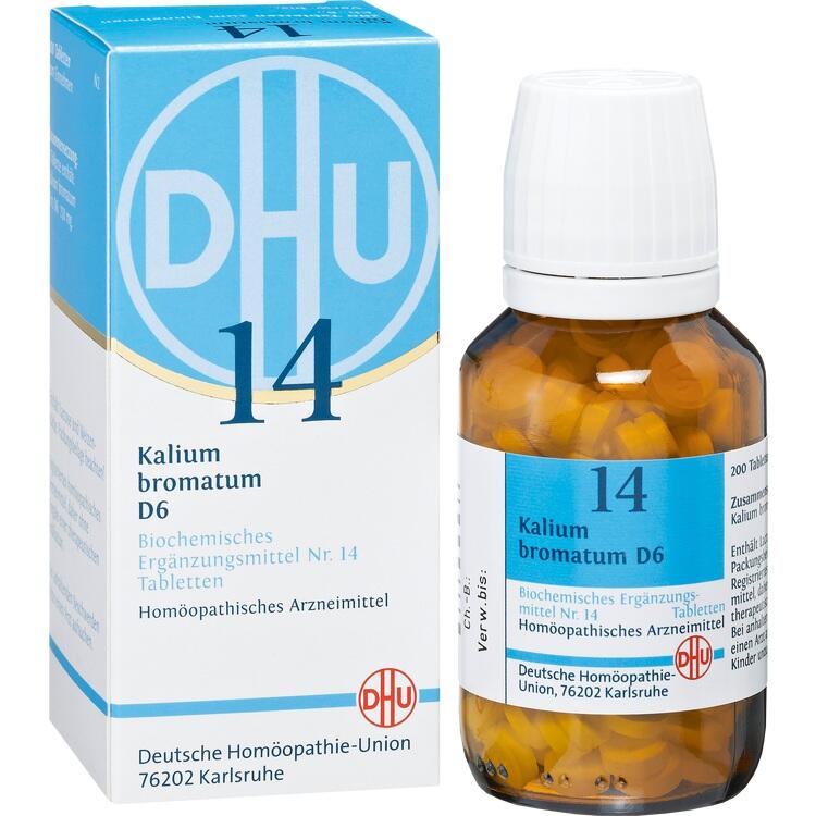BIOCHEMIE DHU 14 Kalium bromatum D 6 Tabletten 200 St