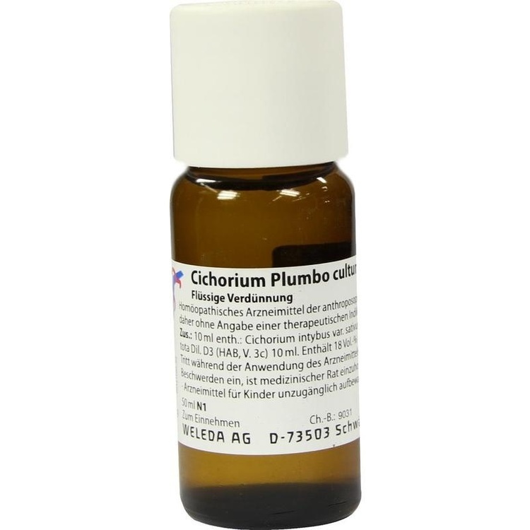 CICHORIUM PLUMBO cultum D 3 Dilution 50 ml