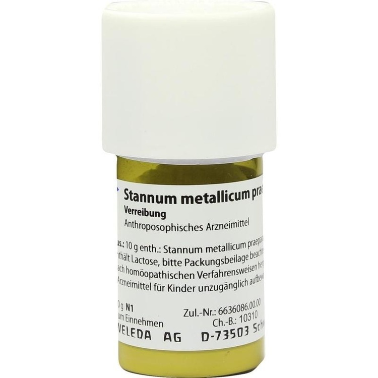 STANNUM METALLICUM praeparatum D 20 Trituration 20 g