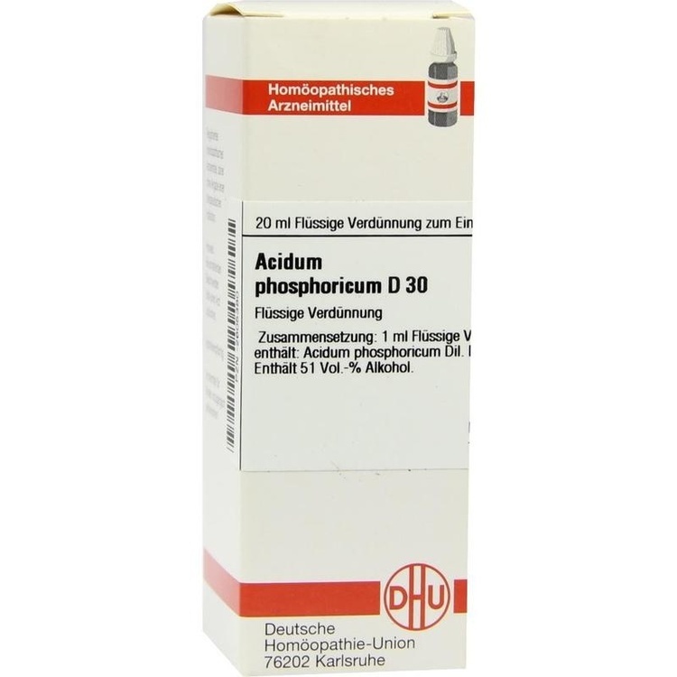 ACIDUM PHOSPHORICUM D 30 Dilution 20 ml