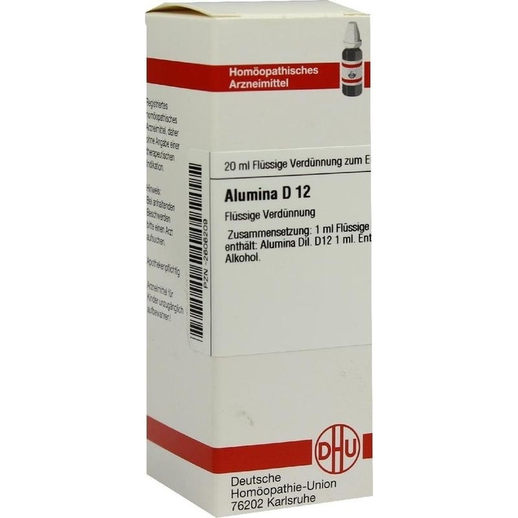 ALUMINA D 12 Dilution 20 ml