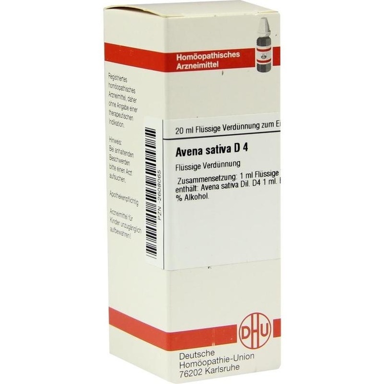 AVENA SATIVA D 4 Dilution 20 ml