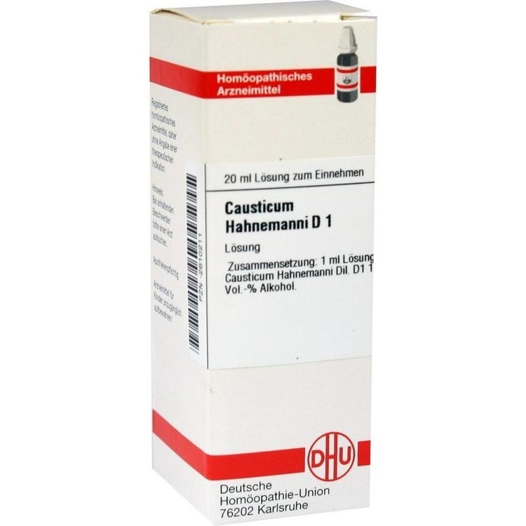 CAUSTICUM HAHNEMANNI Urtinktur D 1 20 ml