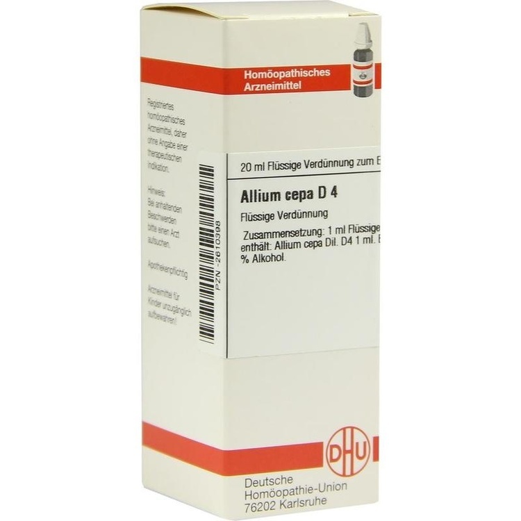 ALLIUM CEPA D 4 Dilution 20 ml