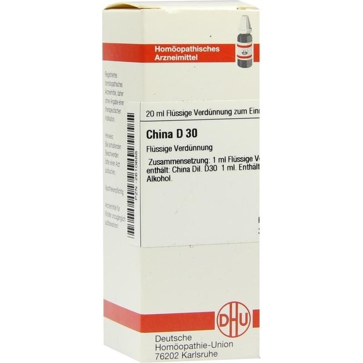 CHINA D 30 Dilution 20 ml