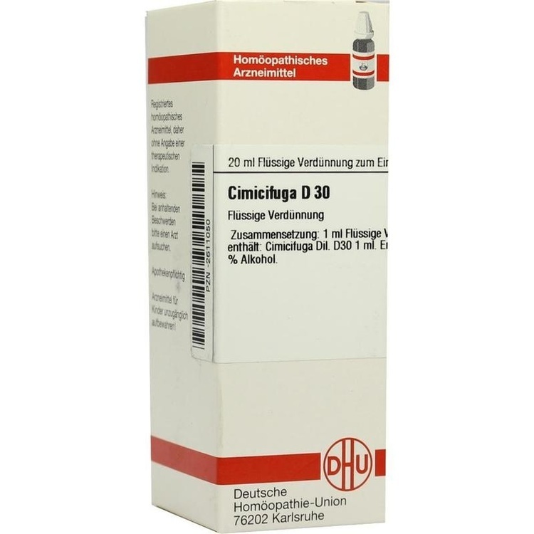 CIMICIFUGA D 30 Dilution 20 ml