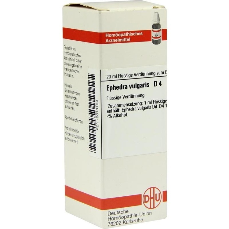 EPHEDRA VULGARIS D 4 Dilution 20 ml