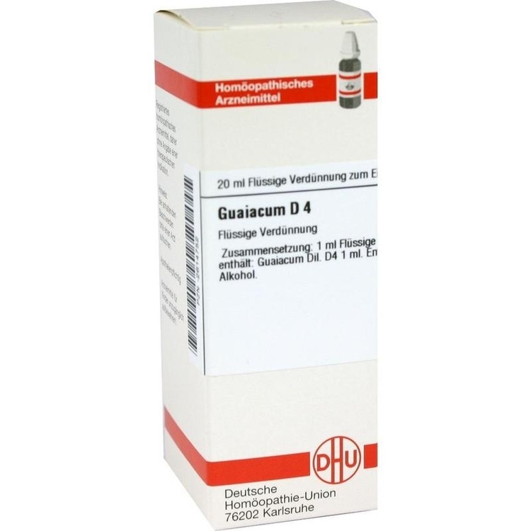 GUAIACUM D 4 Dilution 20 ml