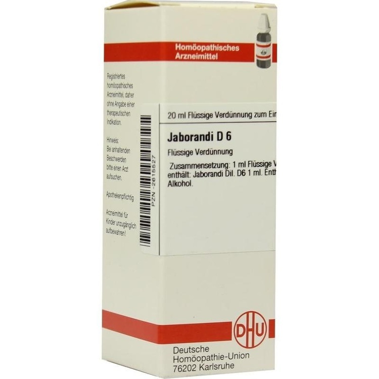 JABORANDI D 6 Dilution 20 ml