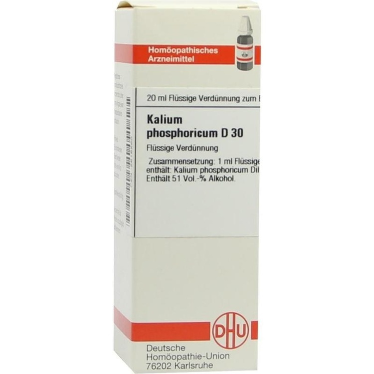 KALIUM PHOSPHORICUM D 30 Dilution 20 ml