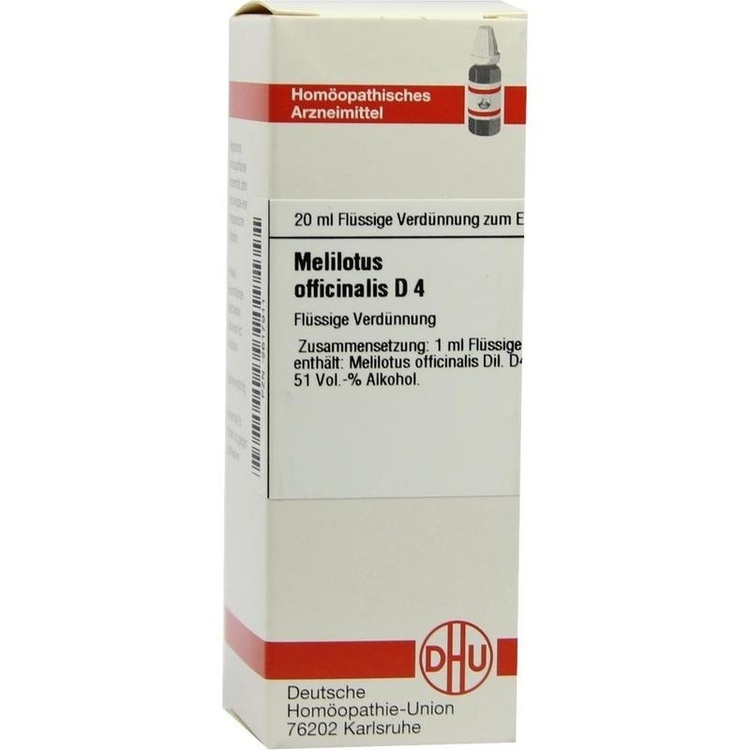 MELILOTUS OFFICINALIS D 4 Dilution 20 ml