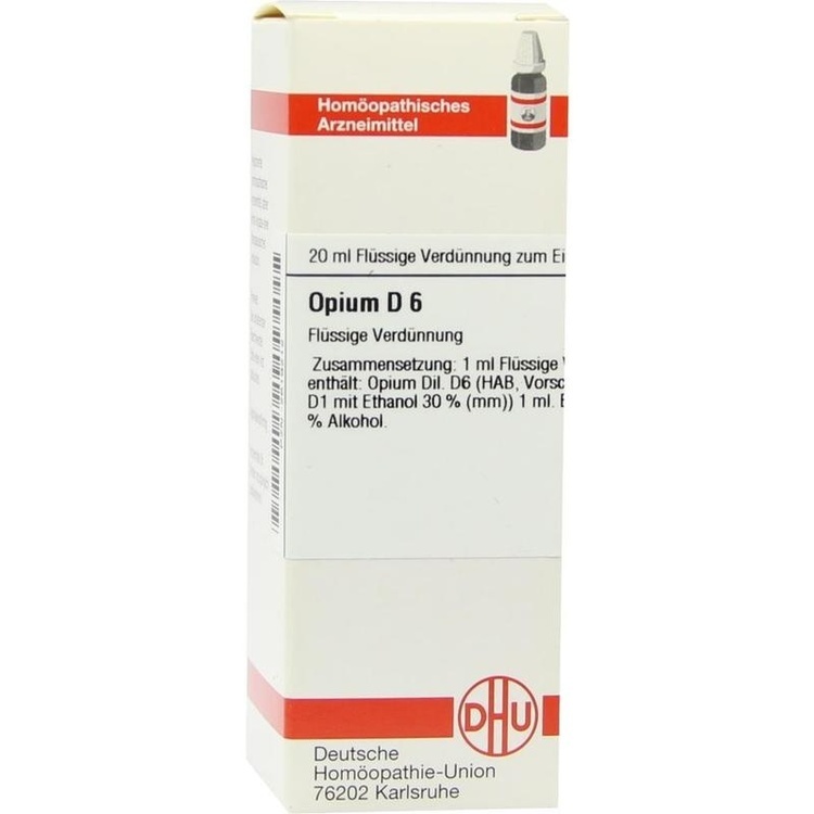 OPIUM D 6 Dilution 20 ml