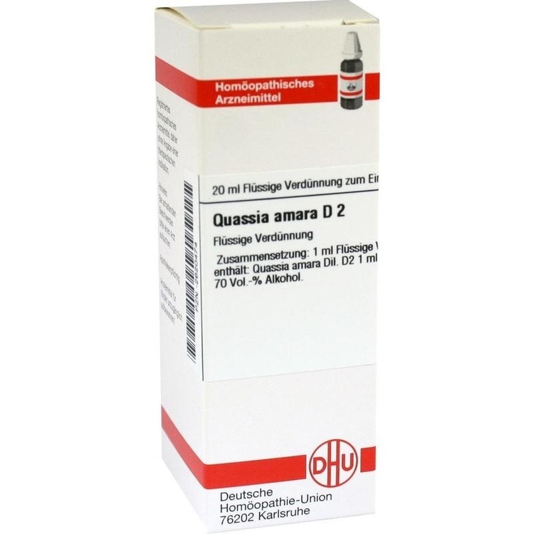 QUASSIA D 2 Dilution 20 ml