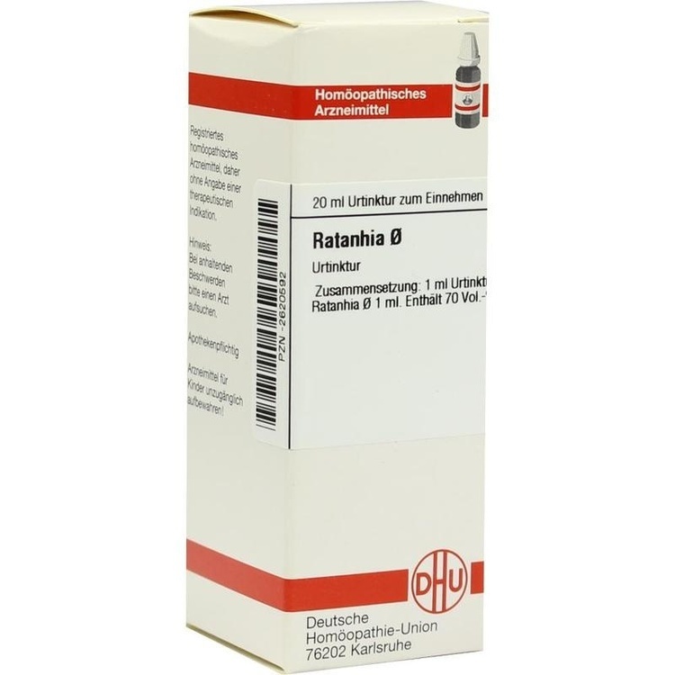 RATANHIA Urtinktur D 1 20 ml