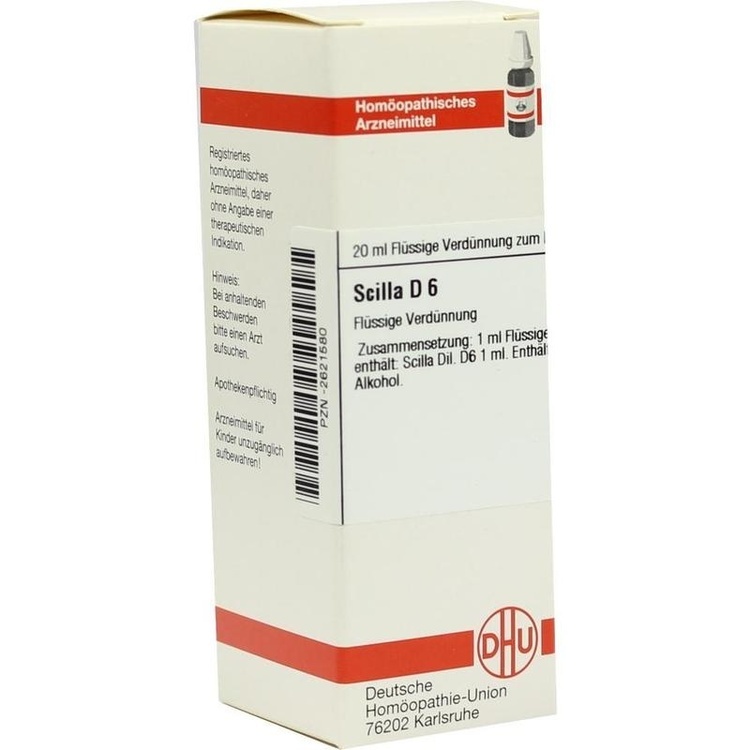 SCILLA D 6 Dilution 20 ml