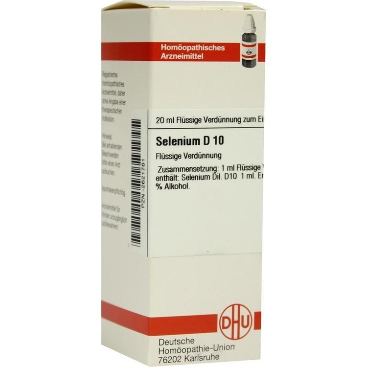 SELENIUM D 10 Dilution 20 ml